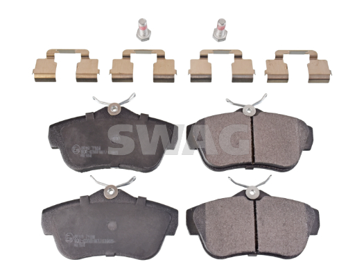 Kit pastiglie freno, Freno a disco - 62 91 6891 SWAG